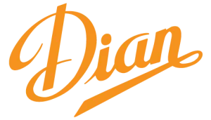 Logotipo de Dian, marca de ropa laboral