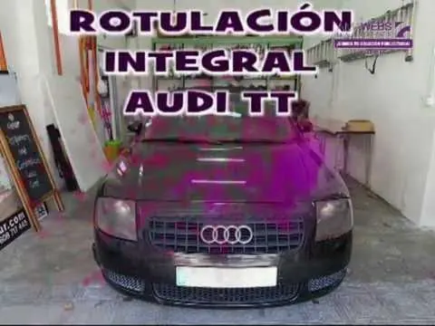 Miniatura del vídeo: Rotulación de un Audi TT